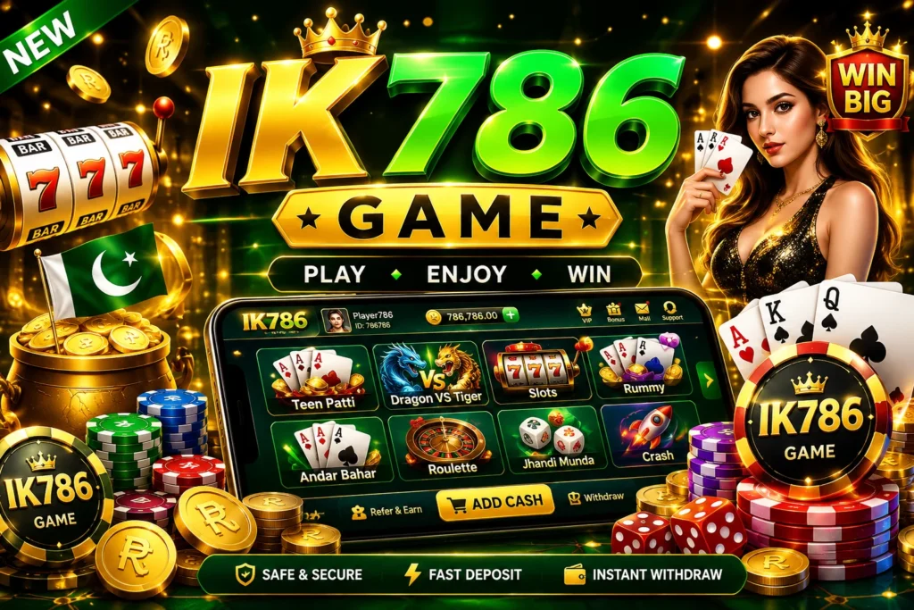 IK786 Game best earning app & winning real app